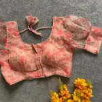 Ruhi Vol 67 Organza Printed Blouse Festive Collection