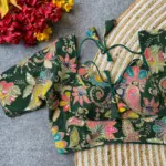 Ruhi Vol 72 Heavy Chinon Position Printed Wedding Blouse - Image 7