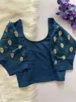 Ruhi Vol 73 Organza Stretchable Blouse Collection Below 500