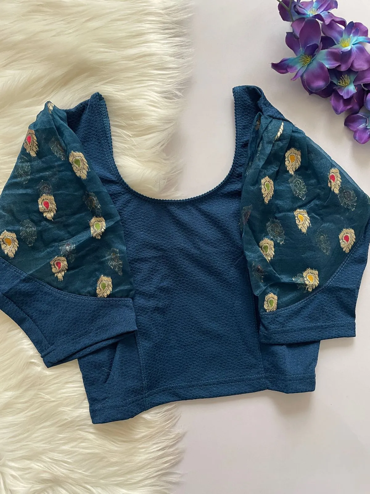 Ruhi Vol 73 Organza Stretchable Blouse Collection Below 500 Ruhi Vol 73 Organza Stretchable Blouse Collection Below 500 - Image 1