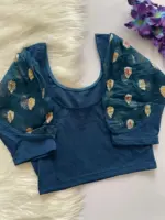 Ruhi Vol 73 Organza Stretchable Blouse Collection Below 500 - Image 11