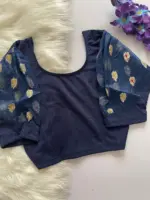 Ruhi Vol 73 Organza Stretchable Blouse Collection Below 500 - Image 2