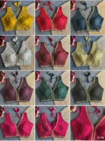 Ruhi Vol 74 Roman Silk Designer Blouse Party Wear Collection - Image 12