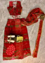 SBD 1799 Faux Georgette Ready To Wear Saree Collection - Image 2