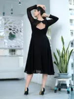 Shiv Vol 68 Black Georgette Kurti Collection Below 500 - Image 2