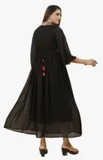 Shiv Vol 85 Black Georgette Long Kurti Collection - Image 3