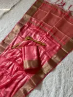 WMS Vol 113 Soft Space Silk Sari - Image 4