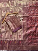 WMS Vol 114 Soft Tissue Banarasi Saree Collection - Image 3