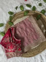 WMS Vol 115 Soft Nc Satin Party Wear Saree