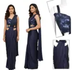 Ad Lycra Vol 1 Ready to Wear Saree with Belt Collection - Image 3