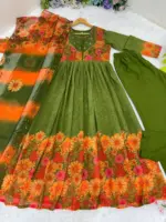 Alia 536 Fox Georgette Digital Printed - Image 4