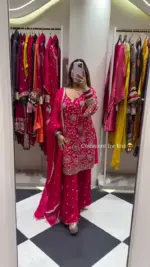 ASD 7082 Faux Georgette Christmas