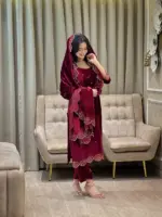 ASD 7090 Heavy Viscose Velvet Christmas