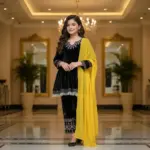 Baby 233 Viscose Velvet Embroidery Festival