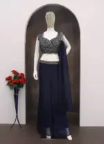 BDB 46 Teby Silk Designer Party Wear Indo - Image 4