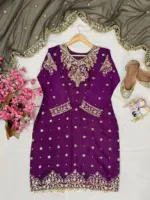 C585 Chinon Silk Designer Eid Festival - Image 4