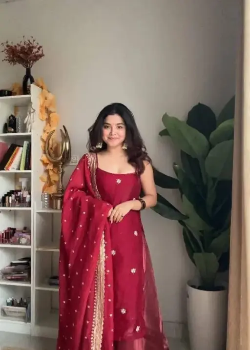 Deepika 5854 Red Jimi Choo Festival