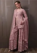 Deepika 5945 Foux Gorgette Thread Sequnce