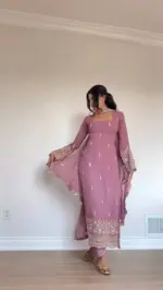 Deepika 5947A Foux Gorgette Designer