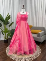 Deepika 5952 Foux Gorgette Digital Printed - Image 2