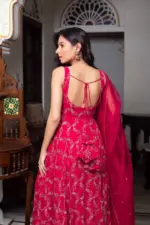 Deepika 5958 Foux Gorgette Festive - Image 4