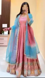 Deepika 5964 Chinon Silk Thread Sequence