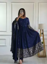 DKT 5093 Vichitra Silk Sequence - Image 4