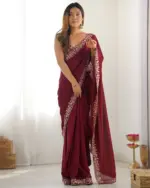 FFD Keshav Wine Rangoli Party Wear
