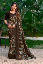 Kashvi Nargis Vol 5 Vichitra Casual Wear Saree Collection - Image 10