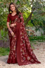 Kashvi Nargis Vol 5 Vichitra Casual Wear Saree Collection - Image 8