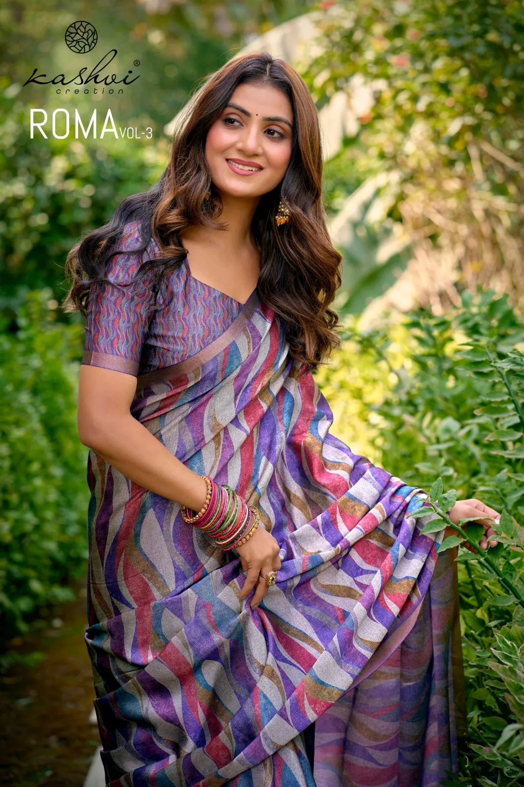 Kashvi Roma Vol 3 Silk Casual Wear Saree Collection Kashvi Roma Vol 3 Silk Casual Wear Saree Collection - Image 1