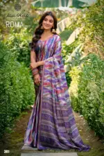 Kashvi Roma Vol 3 Silk Casual Wear Saree Collection - Image 3