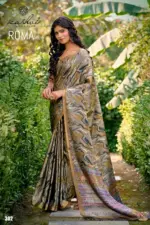 Kashvi Roma Vol 3 Silk Casual Wear Saree Collection - Image 4