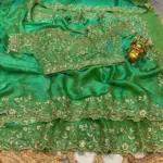 Kc 96 Space Silk Dual Shade Zari Worked Premium Saree Collection - Image 3