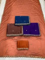 Kiara Angara Rangoli Silk Lace Border - Image 3