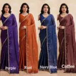 Kiara Angara Rangoli Silk Lace Border - Image 8