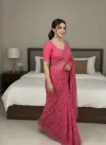 Kiara Jyoti Georgette Bandhej Printed - Image 3