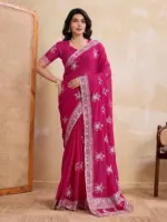 Kiara Naxita 3 Star Georgette Designer Party Wear - Image 6