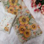 Kusum 631Orgenza Silk Digital Printed - Image 2