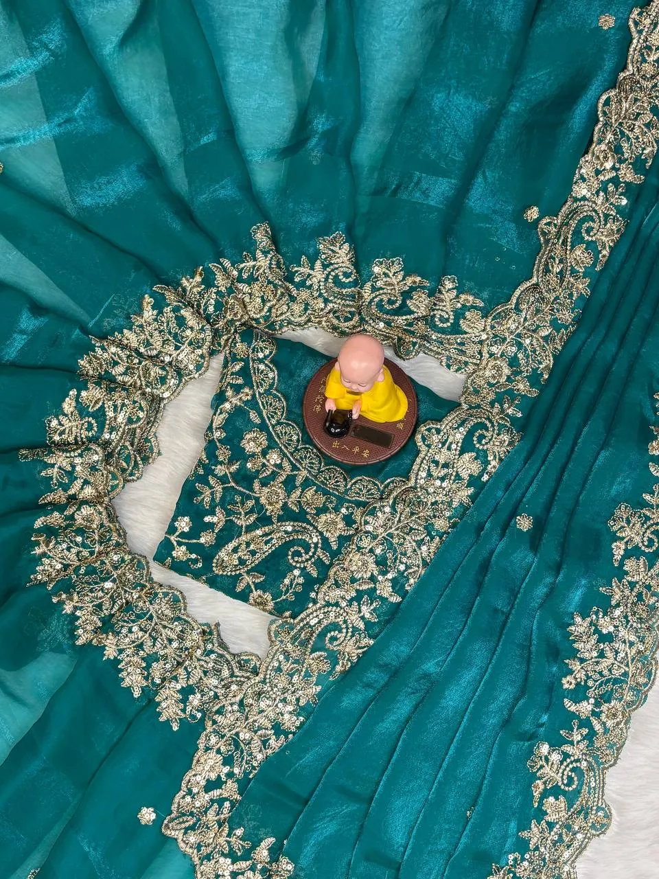 Kusum 800 Fandy Satin Designer Party Wear Kusum 800 Fandy Satin Designer Party Wear - Image 1