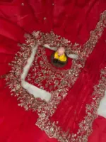 Kusum 800 Fandy Satin Designer Party Wear - Image 2