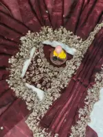 Kusum 800 Fandy Satin Designer Party Wear - Image 4