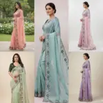 Kusum 810 Jimmy Choo Chiffon Thread Work - Image 8