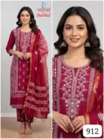 Lakhani Vol 10 Pure Cotton Embroidery Mix Dress Materials - Image 5