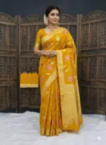 Laxmi 962 Soft Dola Silk Meenakari Weaving - Image 2