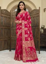 Laxmi 963 Soft Dola Silk Meenakari Weaving Festival