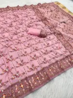 Laxmi 964 Rajwadi Pashmina Silk Festival Saree