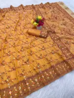 Laxmi 964 Rajwadi Pashmina Silk Festival Saree - Image 3