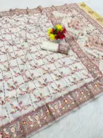 Laxmi 964 Rajwadi Pashmina Silk Festival Saree - Image 4