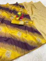 Laxmi 966 Pure Banarasi Silk Zari Weaving - Image 3